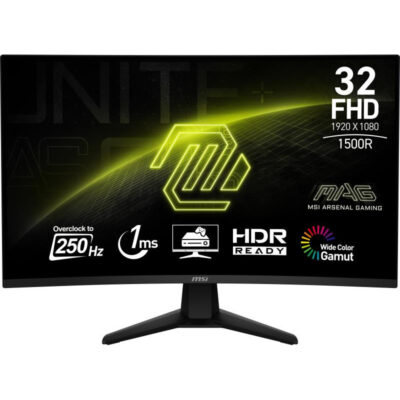 MSI MAG 32C6X 31.5" Curved Full HD 250Hz