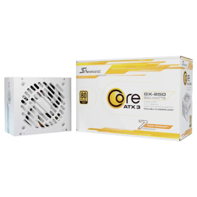 ATX 850W - 80+ Gold - Core GX-850-V2 Blanc