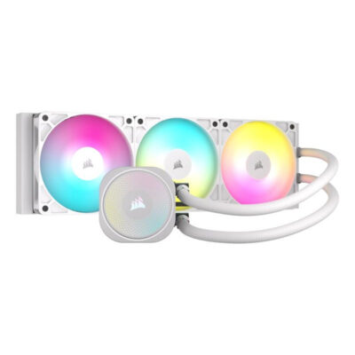 Kit Watercooling AIO Corsair Nautilus RGB - 360mm (Blanc)