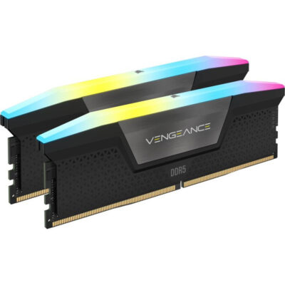 Corsair Vengeance RGB 32Go (2x16Go) DDR5-6000 CL38 Noir