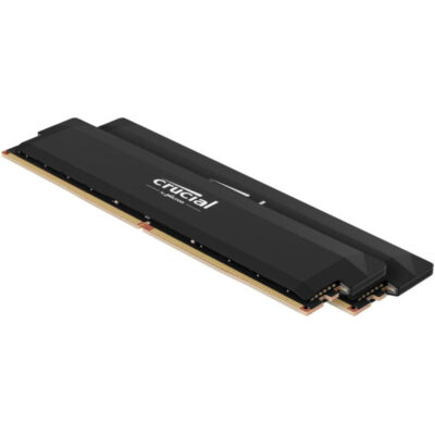 Crucial Pro OC 32Go (2x16Go) DDR5-6400 CL38 Noir